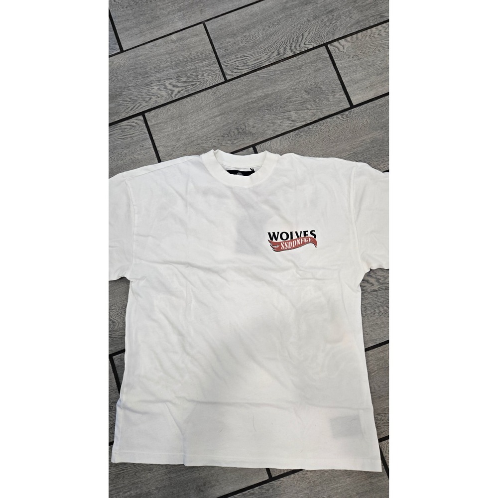 Darc Sport Wolves Till The Wheels Fall Off V2 Tee Cream DSTT001-704-101-M